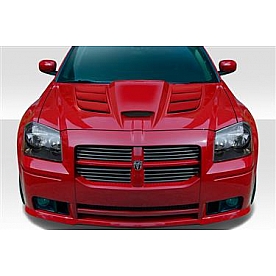 Extreme Dimensions Hood - Fiberglass Reinforced Plastic Black - Viper - 113204