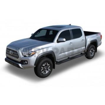Raptor Series Running Board Black Textured Aluminum Stationary - 17040378BT-3