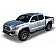 Raptor Series Running Board Black Textured Aluminum Stationary - 17040378BT