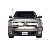 Putco Grille Insert - Polished Aluminum Rectangular - 303189