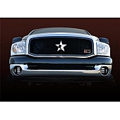 RBP (Rolling Big Power) Grille Insert - Black Powder Coated Stainless Steel Rectangular - 254467