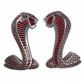 Ford Performance Emblem - Cobra Snake Plastic - M1447R