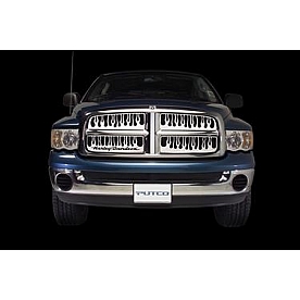 Putco Grille Insert - Polished Stainless Steel Rectangular - 89101