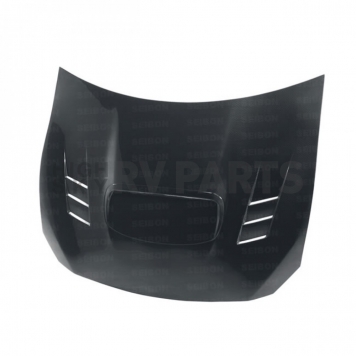 Seibon Carbon Hood - FA Style Carbon Fiber Black - 5356