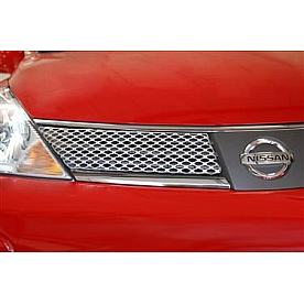 Street Scene Grille Insert - Mesh Aluminum Silver Satin - 95077354