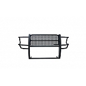 Iron Cross Grille Guard - Black Powder Coated Steel - 10041515