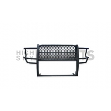 Iron Cross Grille Guard - Black Powder Coated Steel - 10041515