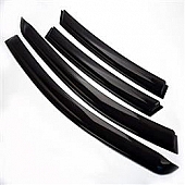 JSP Automotive Rainguard - Smoke Acrylic Set Of 4 - 218053