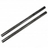 Rugged Ridge Nerf Bar 3 Inch Black Powder Coated Steel - 1159115