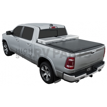 Access Covers Soft Rolling-Up Tonneau Cover Black Matte Vinyl - 64169