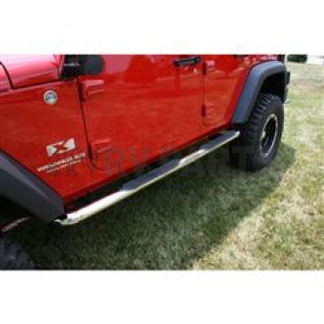 Rugged Ridge Nerf Bar 3 Inch Polished Steel - 1159306
