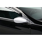 Putco Exterior Mirror Cover Driver And Passenger Side Silver ABS Plastic Set Of 2 - 401773