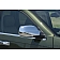 Putco Exterior Mirror Cover Driver And Passenger Side Silver ABS Plastic Set Of 2 - 402021