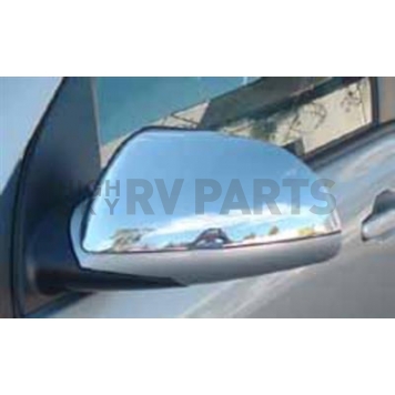 TFP (International Trim) Exterior Mirror Cover Driver And Passenger Side Silver Set Of 2 - 535