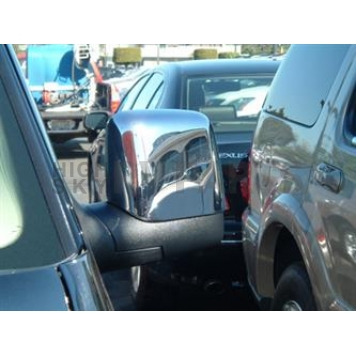 TFP (International Trim) Exterior Mirror Cover Driver And Passenger Side Silver Set Of 2 - 516