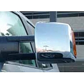 TFP (International Trim) Exterior Mirror Cover Front Silver Set Of 2 - 520