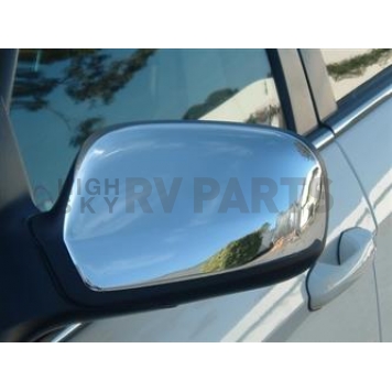TFP (International Trim) Exterior Mirror Cover Driver And Passenger Side Silver Set Of 2 - 542
