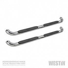 Westin Automotive Nerf Bar 4 Inch Polished Stainless Steel - 214020