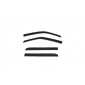 Auto Ventshade (AVS) Rainguard - Tuxedo Black - Vehicle Color Code UH Acrylic Set Of 4 - 894044UH