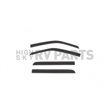 Auto Ventshade (AVS) Rainguard - Tuxedo Black - Vehicle Color Code UH Acrylic Set Of 4 - 894044UH