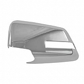 Coast To Coast Exterior Mirror Cover  Silver ABS Plastic Set Of 4 - MC121