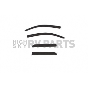 Auto Ventshade (AVS) Rainguard - Black - Vehicle Color Code GBA Acrylic Set Of 4 - 894040GBA