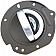 Help! By Dorman Interior Door Handle - Paddle Plastic Taupe Housing With Silver Lever Single - 84019