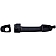 Help! By Dorman Exterior Door Handle - Plastic Black Single - 84022