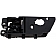 Help! By Dorman Interior Door Handle - Lever Plastic Black Single - 84026