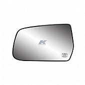 K-Source Exterior Mirror Glass Rectangular Power Single - 33230
