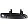 Help! By Dorman Exterior Door Handle - Plastic Black Single - 82115