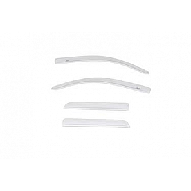 Auto Ventshade (AVS) Rainguard - Silver Ice Metallic - Vehicle Color Code GAN Acrylic Set Of 4 - 894040GAN