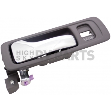 Help! By Dorman Interior Door Handle - Lever Plastic Gray Housing With Silver Lever Single - 81747-2