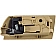 Help! By Dorman Interior Door Handle - Plastic Beige Housing With Black Lever Single - 81748