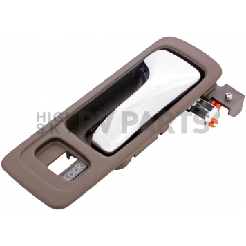 Help! By Dorman Interior Door Handle - Plastic Beige Housing With Silver Lever Single - 81749-2