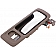 Help! By Dorman Interior Door Handle - Plastic Beige Housing With Silver Lever Single - 81749