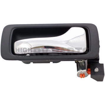 Help! By Dorman Interior Door Handle - Plastic Black Housing With Silver Lever Single - 81752