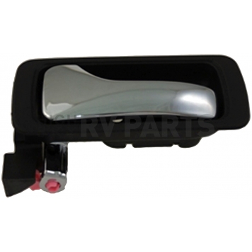 Help! By Dorman Interior Door Handle - Plastic Black Housing With Silver Lever Single - 81753