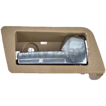 Help! By Dorman Interior Door Handle - Plastic Beige Housing With Silver Lever Single - 81754