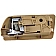 Help! By Dorman Interior Door Handle - Plastic Beige Housing With Silver Lever Single - 81754