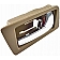 Help! By Dorman Interior Door Handle - Plastic Beige Housing With Silver Lever Single - 81754