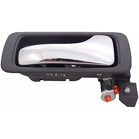 Help! By Dorman Interior Door Handle - Lever Plastic Gray Housing With Silver Lever Single - 81755