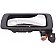 Help! By Dorman Interior Door Handle - Lever Plastic Gray Housing With Silver Lever Single - 81755