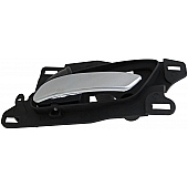 Help! By Dorman Interior Door Handle - Plastic Black Housing With Silver Lever Single - 81762