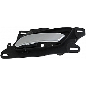 Help! By Dorman Interior Door Handle - Plastic Black Housing With Silver Lever Single - 81762