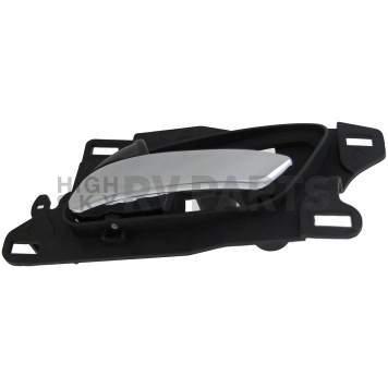 Help! By Dorman Interior Door Handle - Plastic Black Housing With Silver Lever Single - 81762