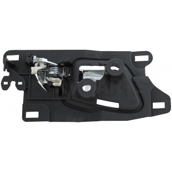 Help! By Dorman Interior Door Handle - Plastic Black Housing With Silver Lever Single - 81762-1