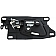 Help! By Dorman Interior Door Handle - Plastic Black Housing With Silver Lever Single - 81762