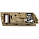 Help! By Dorman Interior Door Handle - Plastic Beige Housing With Silver Lever Single - 81763