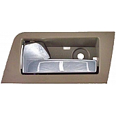 Help! By Dorman Interior Door Handle - Lever Plastic Gray Housing With Silver Lever Single - 81764
